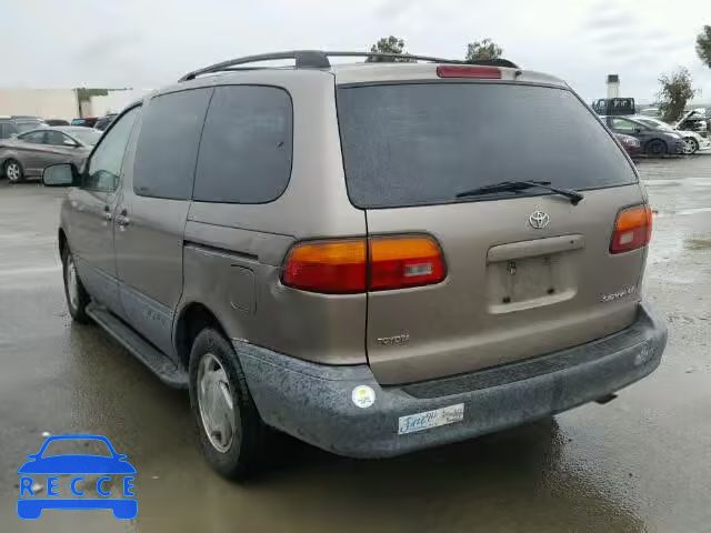 1998 TOYOTA SIENNA LE/ 4T3ZF13C8WU080993 зображення 2