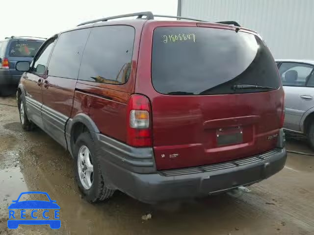 2002 PONTIAC MONTANA 1GMDX03E62D105573 зображення 2