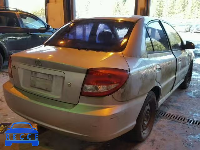 2003 KIA RIO KNADC125X36274554 image 3