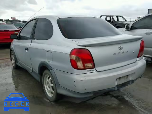 2001 TOYOTA ECHO JTDAT123210122207 image 2