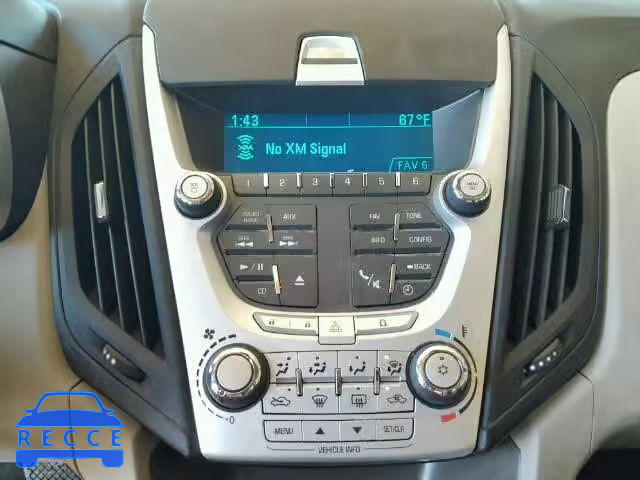 2011 CHEVROLET EQUINOX LS 2GNALBEC4B1320267 image 8