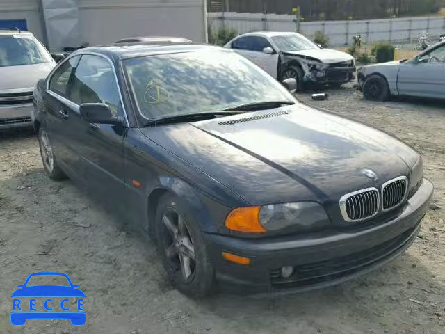 2002 BMW 325CI WBABN33402JW60303 зображення 0