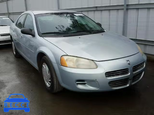 2002 DODGE STRATUS SE 1B3EL36X02N195561 зображення 0