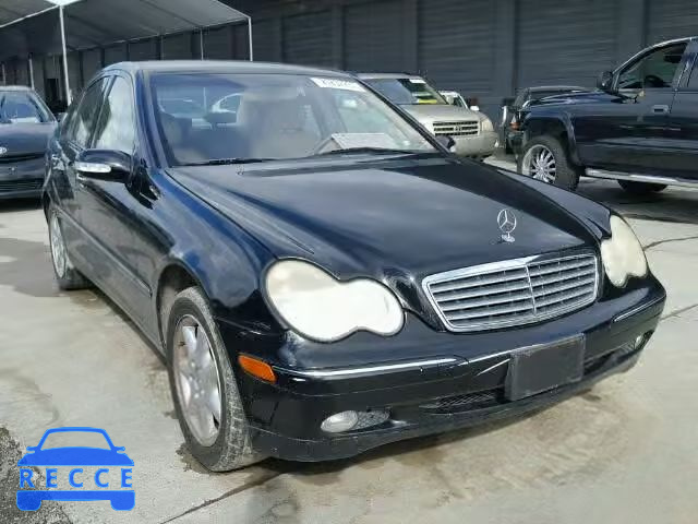 2002 MERCEDES-BENZ C240 WDBRF61J92F161459 зображення 0