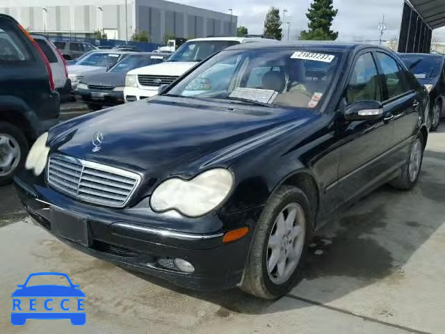 2002 MERCEDES-BENZ C240 WDBRF61J92F161459 зображення 1