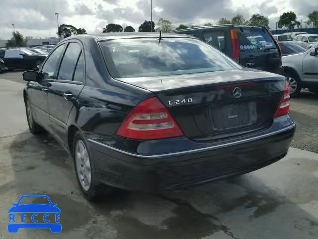 2002 MERCEDES-BENZ C240 WDBRF61J92F161459 зображення 2