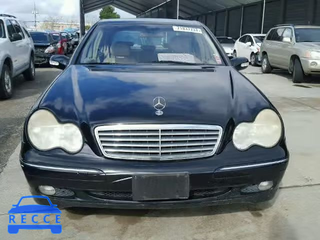 2002 MERCEDES-BENZ C240 WDBRF61J92F161459 зображення 6