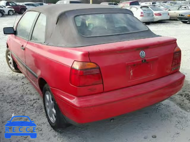 1995 VOLKSWAGEN CABRIO WVWBB81EXSK018332 зображення 2