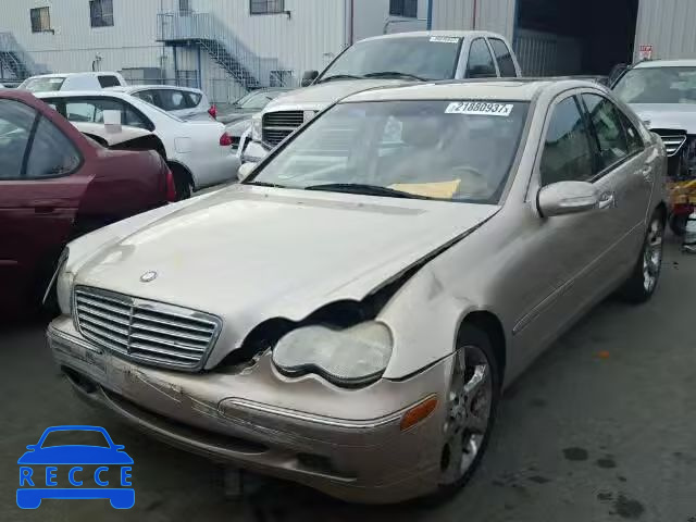 2001 MERCEDES-BENZ C240 WDBRF61J51F070106 image 1