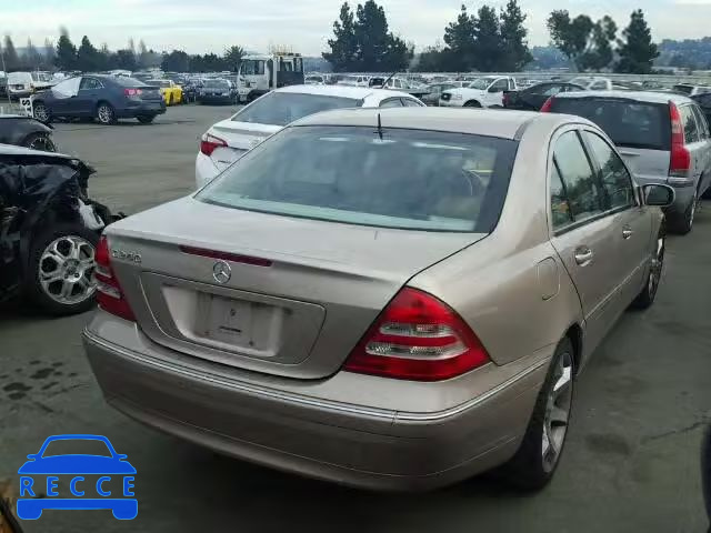 2001 MERCEDES-BENZ C240 WDBRF61J51F070106 image 3