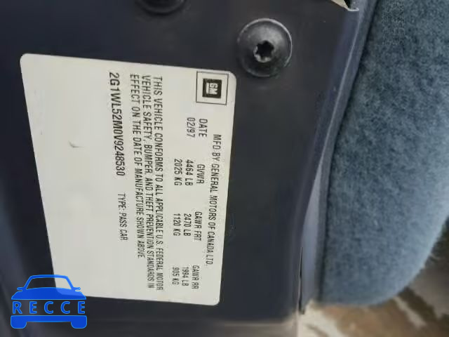 1997 CHEVROLET LUMINA/LS 2G1WL52M0V9248530 image 9