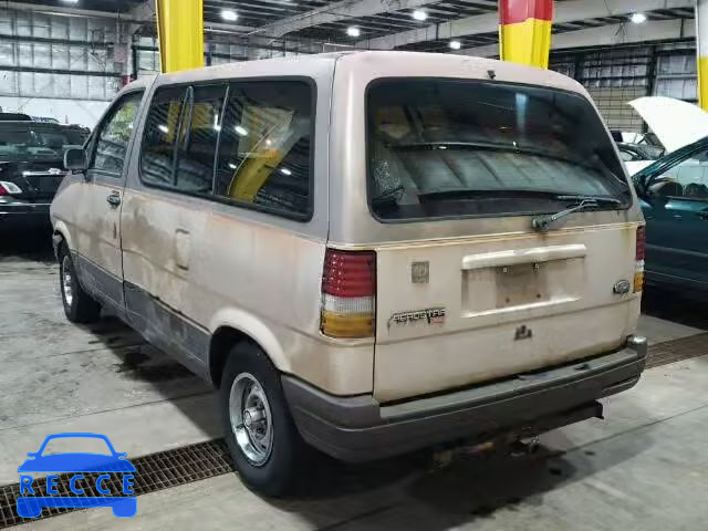 1988 FORD AEROSTAR 1FMCA11U8JZA06302 image 2