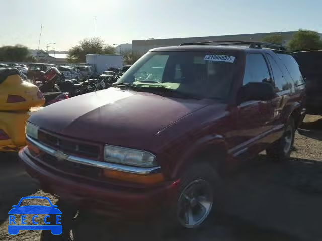 2003 CHEVROLET BLAZER 1GNCS18X33K175664 image 1