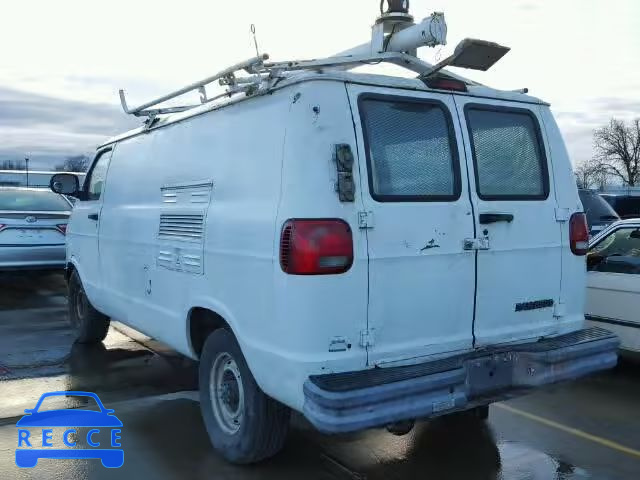 1998 DODGE RAM VAN B3 2B7LB31Z4WK141652 зображення 2