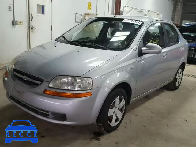 2006 CHEVROLET AVEO/LS KL1TD56636B617701 зображення 1