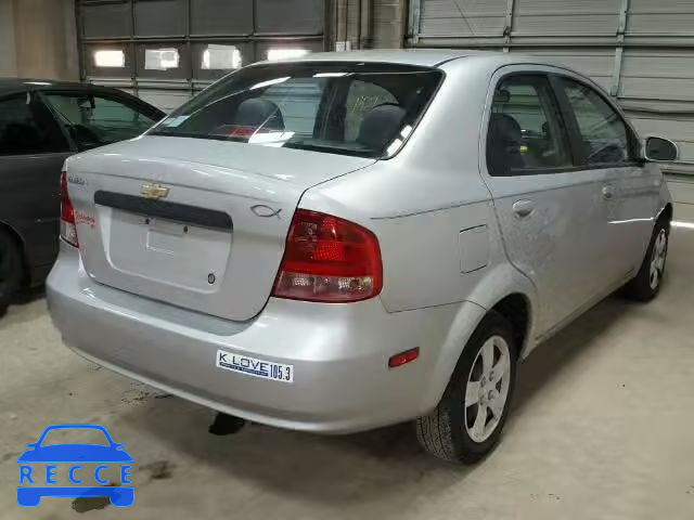 2006 CHEVROLET AVEO/LS KL1TD56636B617701 зображення 3