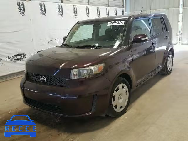 2008 TOYOTA SCION XB JTLKE50E181019234 image 1