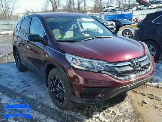 2016 HONDA CR-V SE 2HKRM3H40GH552079 зображення 0