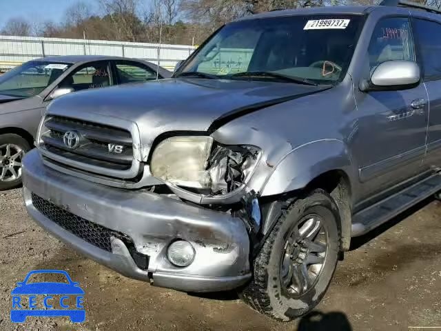 2003 TOYOTA SEQUOIA SR 5TDBT44A13S173330 зображення 8