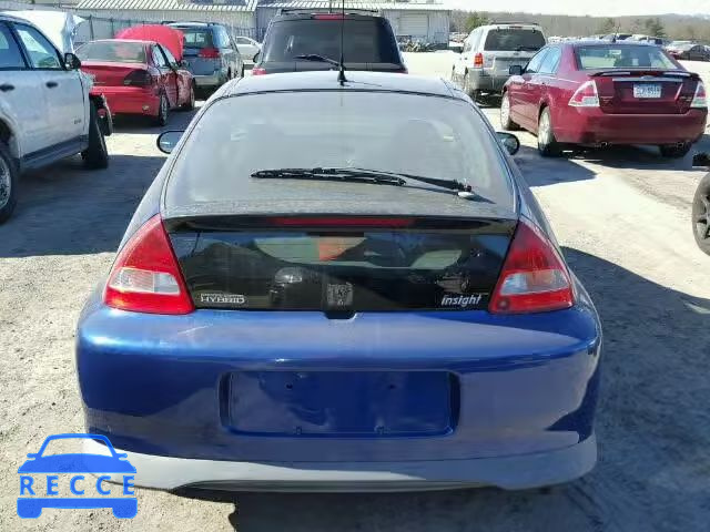 2001 HONDA INSIGHT JHMZE14721T001929 image 5