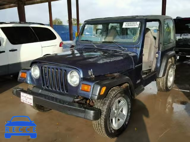 1997 JEEP WRANGLER S 1J4FY29PXVP521136 image 1