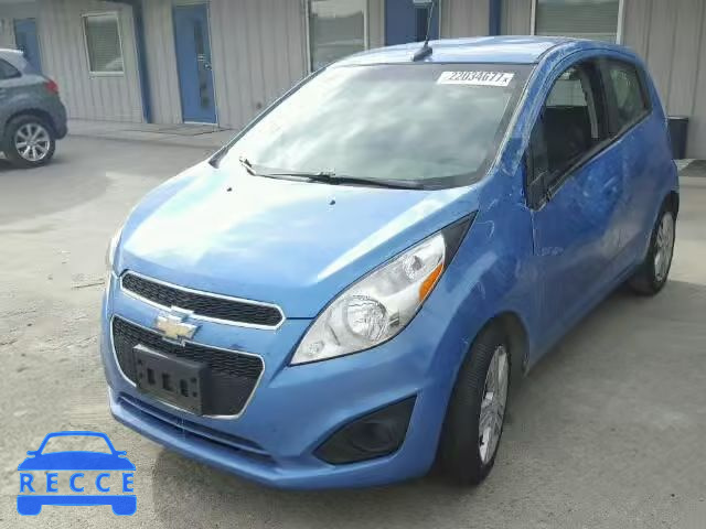 2014 CHEVROLET SPARK 1LT KL8CD6S95EC513923 image 1