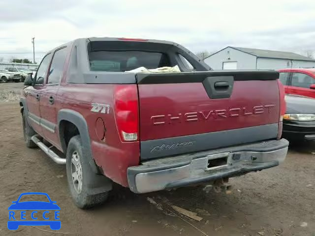 2004 CHEVROLET AVALANCHE 3GNEK12T74G321250 Bild 2