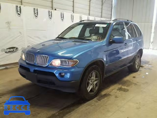 2005 BMW X5 4.4I 5UXFB53565LV17641 зображення 1