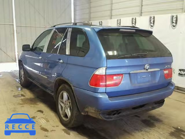 2005 BMW X5 4.4I 5UXFB53565LV17641 зображення 2