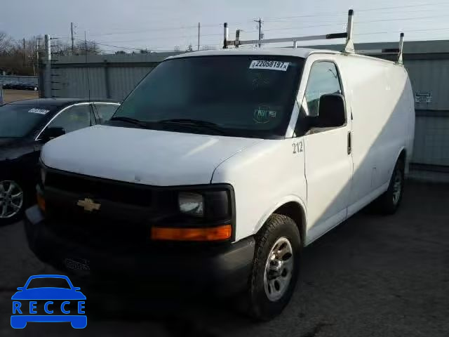 2010 CHEVROLET EXPRESS G1 1GCUGADXXA1128381 image 1