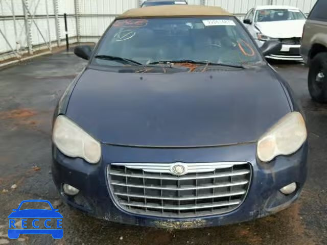 2006 CHRYSLER SEBRING TO 1C3EL55R86N191345 зображення 8