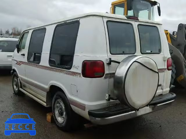 1995 DODGE RAM VAN B2 2B6HB21X8SK500207 зображення 2