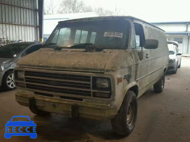 1992 CHEVROLET G10 VAN 2GCDG15H7N4109874 зображення 1