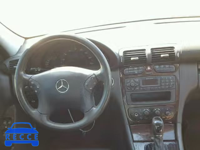 2004 MERCEDES-BENZ C240 WDBRF61J64F548876 image 8