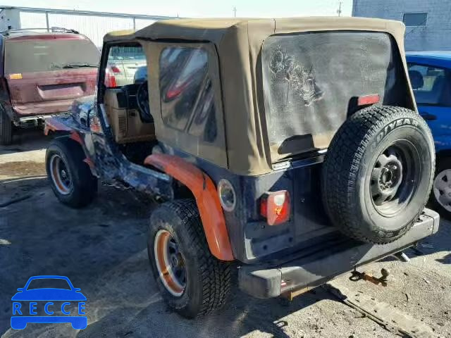 1997 JEEP WRANGLER S 1J4FY29P6VP481072 image 2