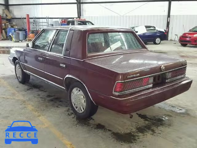 1986 CHRYSLER LEBARON 1C3BC56K6GF269699 Bild 2