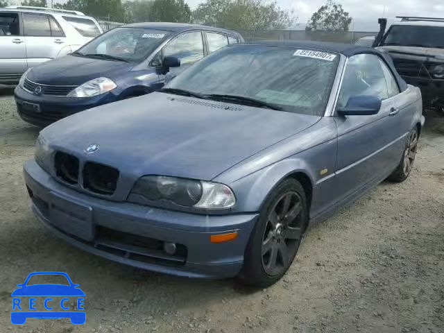 2002 BMW 325CI WBABS33482PG82591 image 1