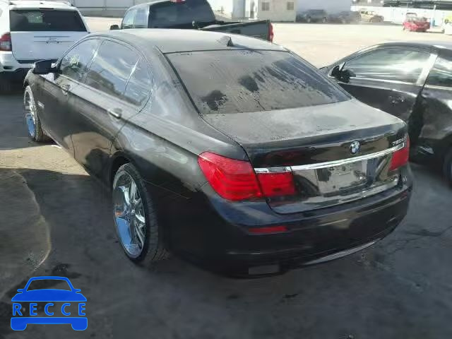 2010 BMW 750LI XDRI WBAKC8C53AC430205 image 2