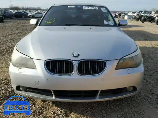 2005 BMW 545I WBANB335X5B116209 image 8