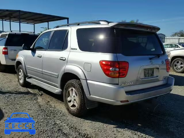 2001 TOYOTA SEQUOIA LI 5TDZT38A61S025397 Bild 2