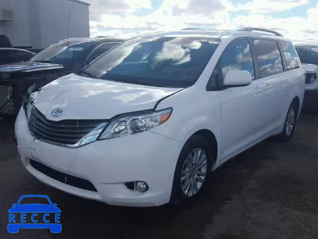 2014 TOYOTA SIENNA XLE 5TDYK3DC7ES482019 image 1