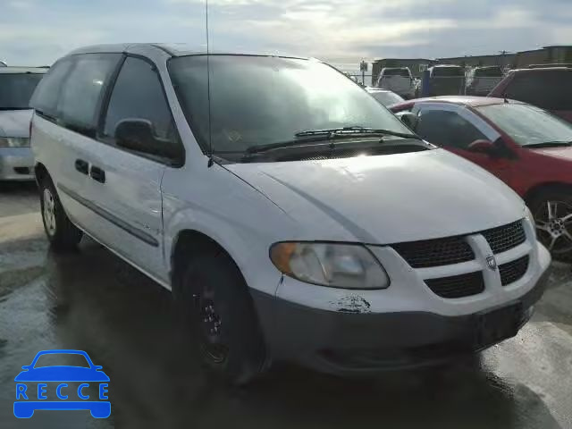 2001 DODGE CARAVAN SE 1B8GP25G71B106331 зображення 0