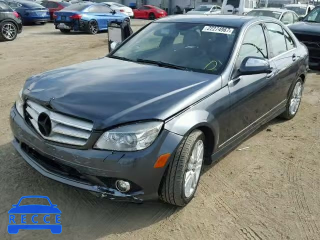 2008 MERCEDES-BENZ C300 WDDGF54X28R015694 зображення 1