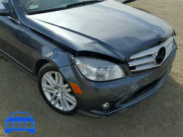 2008 MERCEDES-BENZ C300 WDDGF54X28R015694 image 8