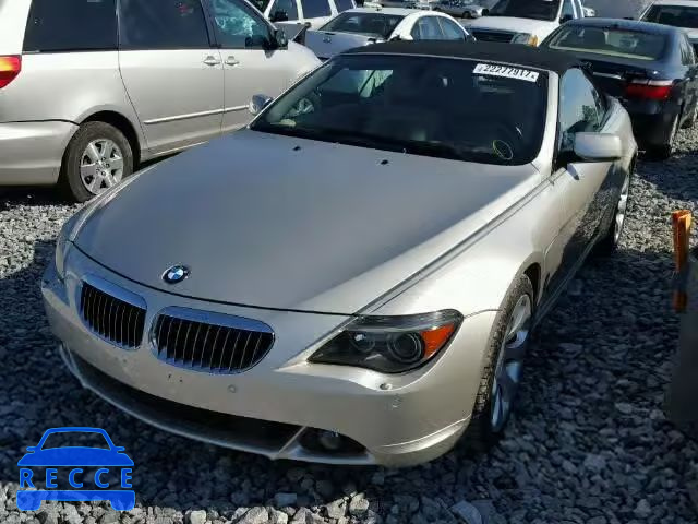 2007 BMW 650I WBAEK13537CN72408 зображення 1