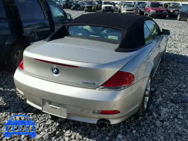 2007 BMW 650I WBAEK13537CN72408 зображення 3