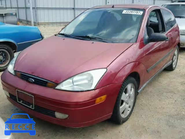 2002 FORD FOCUS ZX3 3FAHP31322R222976 image 1