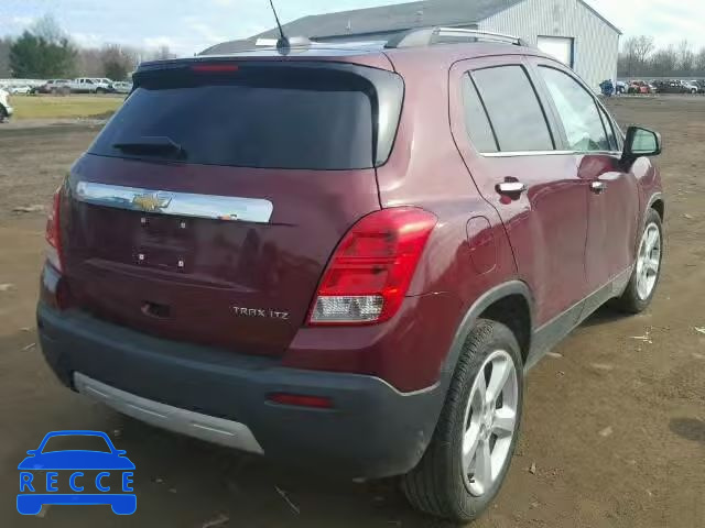 2016 CHEVROLET TRAX LTZ 3GNCJMSB4GL201405 image 3