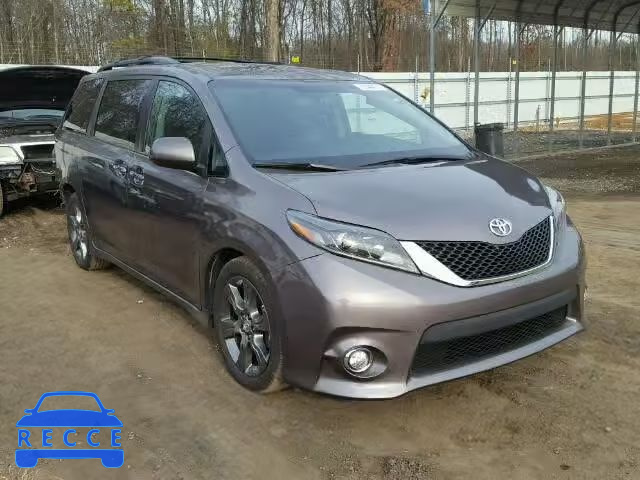 2015 TOYOTA SIENNA SPORT 5TDXK3DC6FS593674 зображення 0