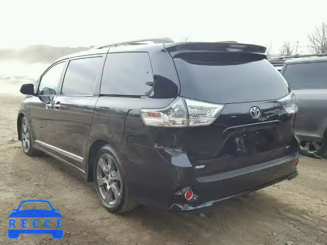 2015 TOYOTA SIENNA SPORT 5TDXK3DC2FS681041 зображення 2